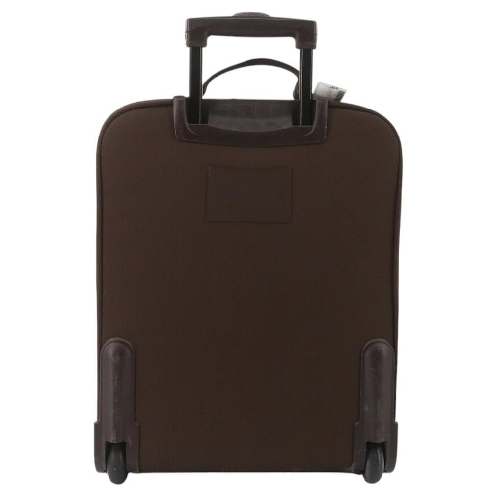 Hermes Vintage Suitcase Carry-On Acapulco Brown Rolling Bag Travel Luggage Rare - Picture 4 of 16